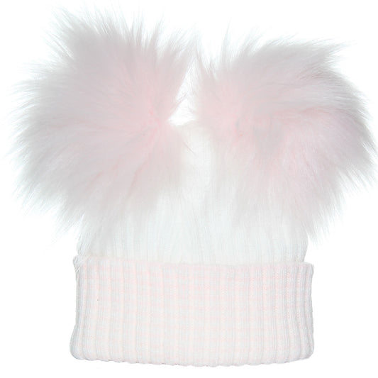 baby girls pink waffle newvborn hat