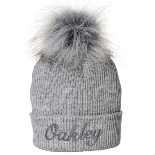 personalised grey baby hat age 6-12 months