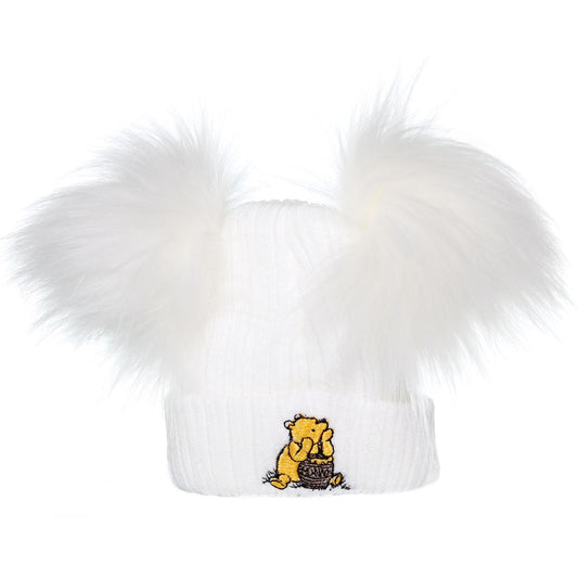baby paster white hat