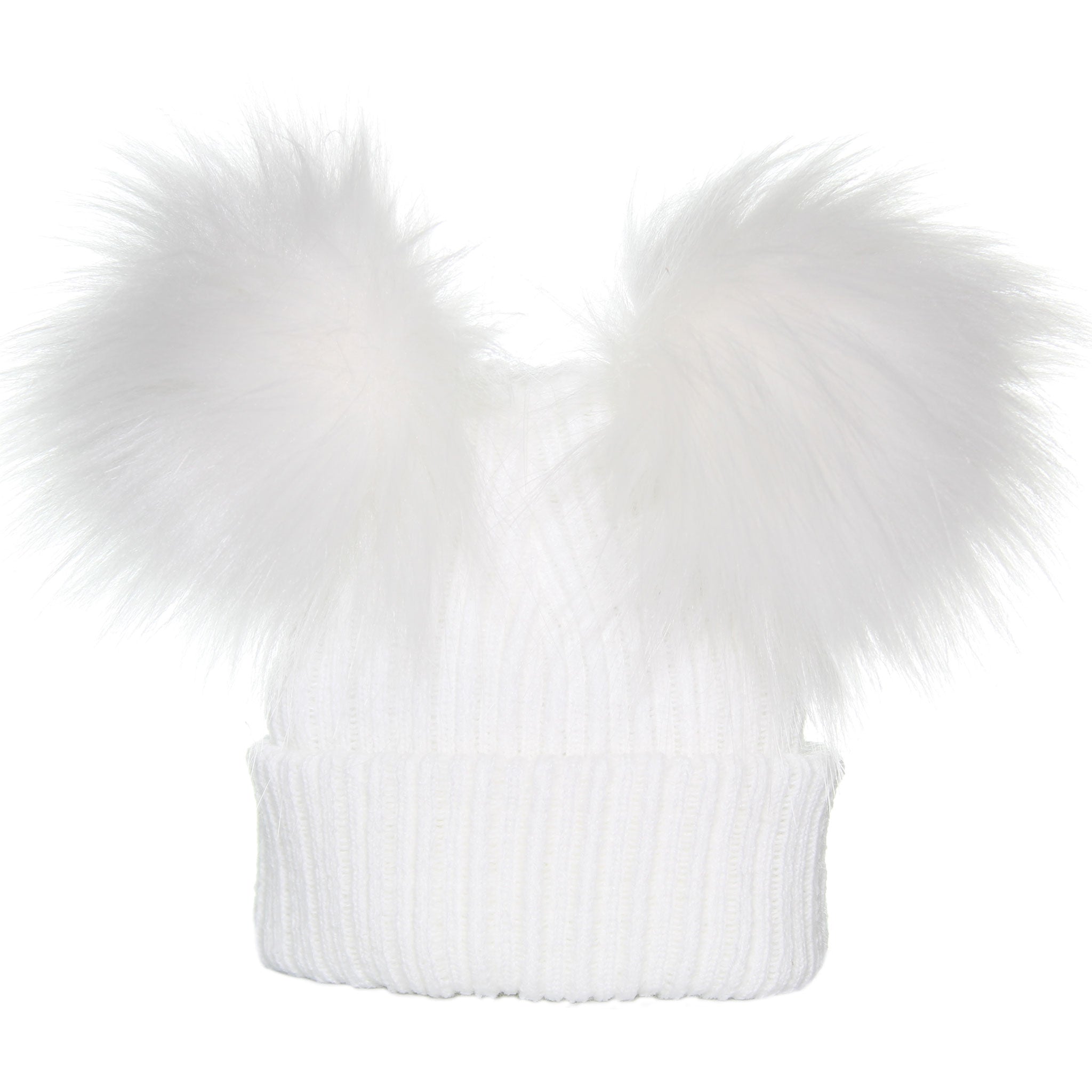 pastel white baby unisex hat