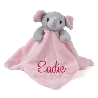 Personalised Pink Elephant Comforter
