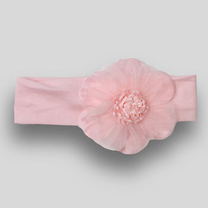 newborn flower pink headband