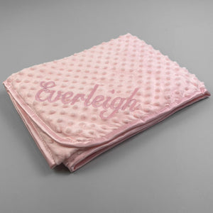 Personalised Baby Blanket - Pink