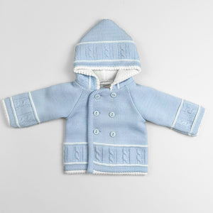 knitted baby boys dandelion jacket