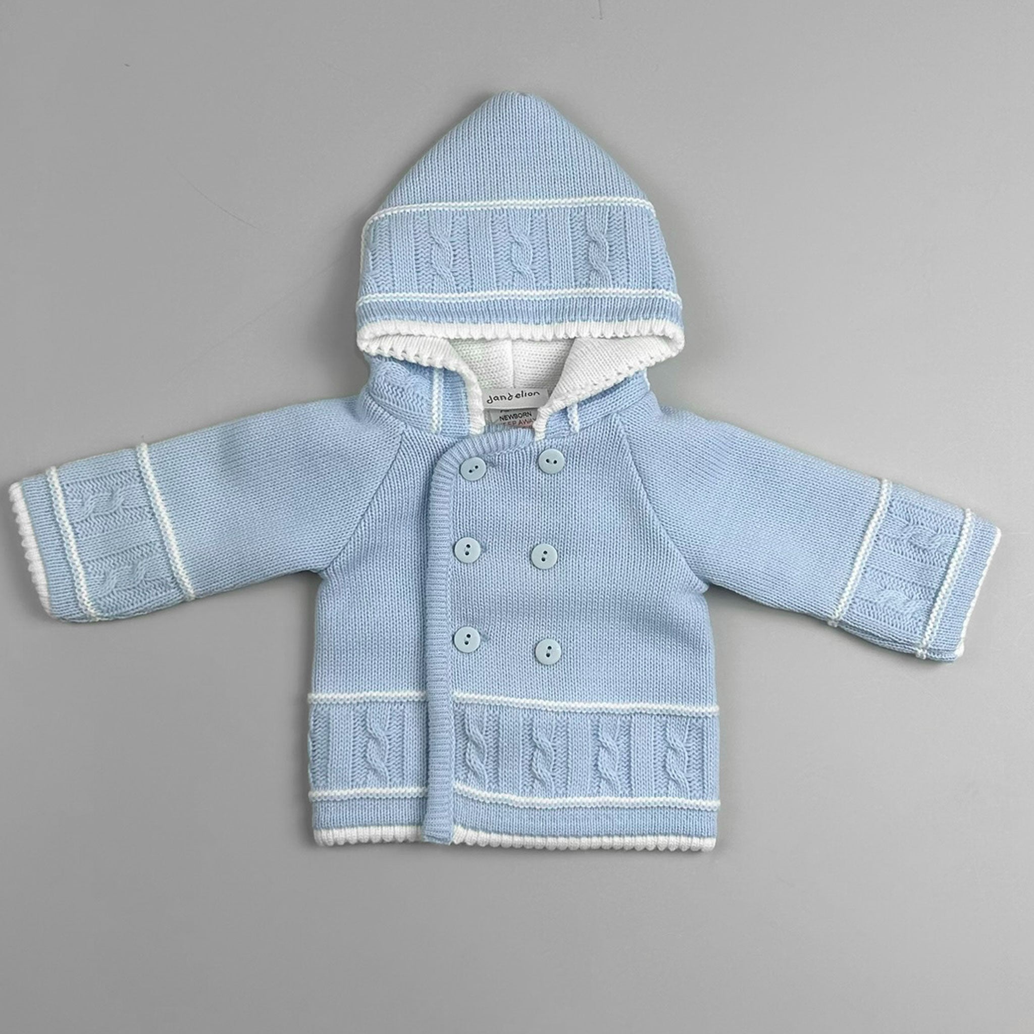 knitted baby boys dandelion jacket