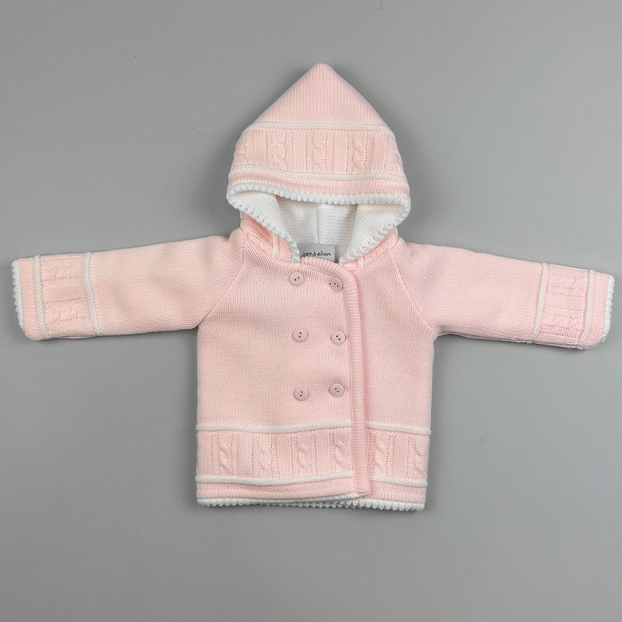 Baby Knitted Jacket - Pink