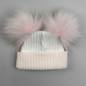 baby girls pink waffle newvborn hat