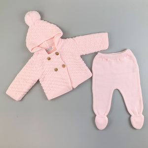 baby girl pink pram suit