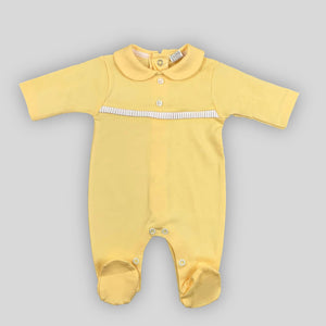 yellow summer outfit cotton