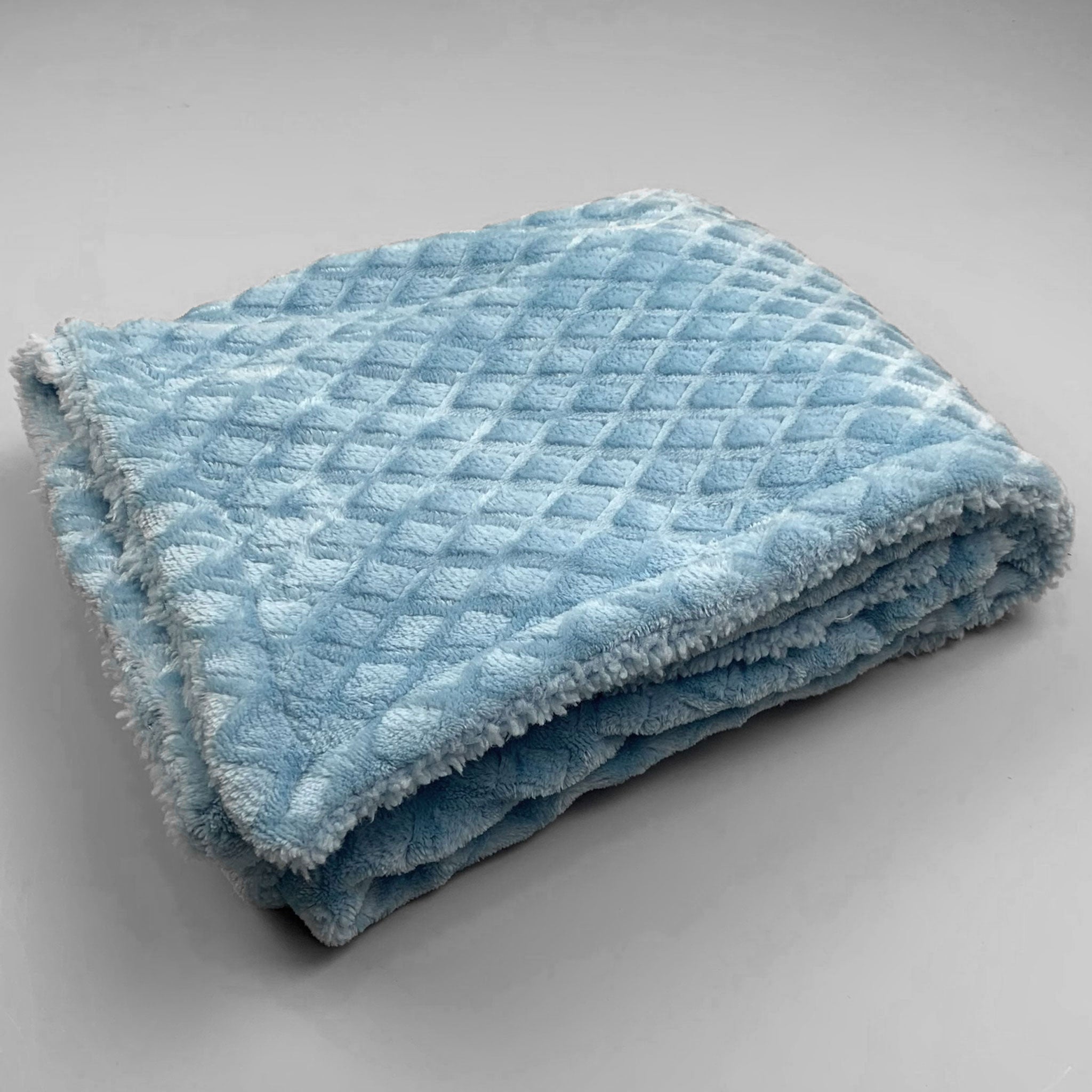 baby boys blue blanket