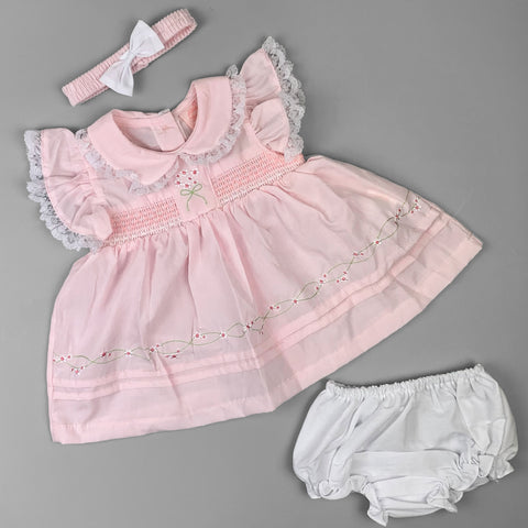 baby girls pink summer dress