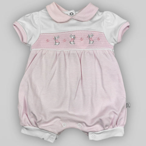 baby girs bunny cotton romper 