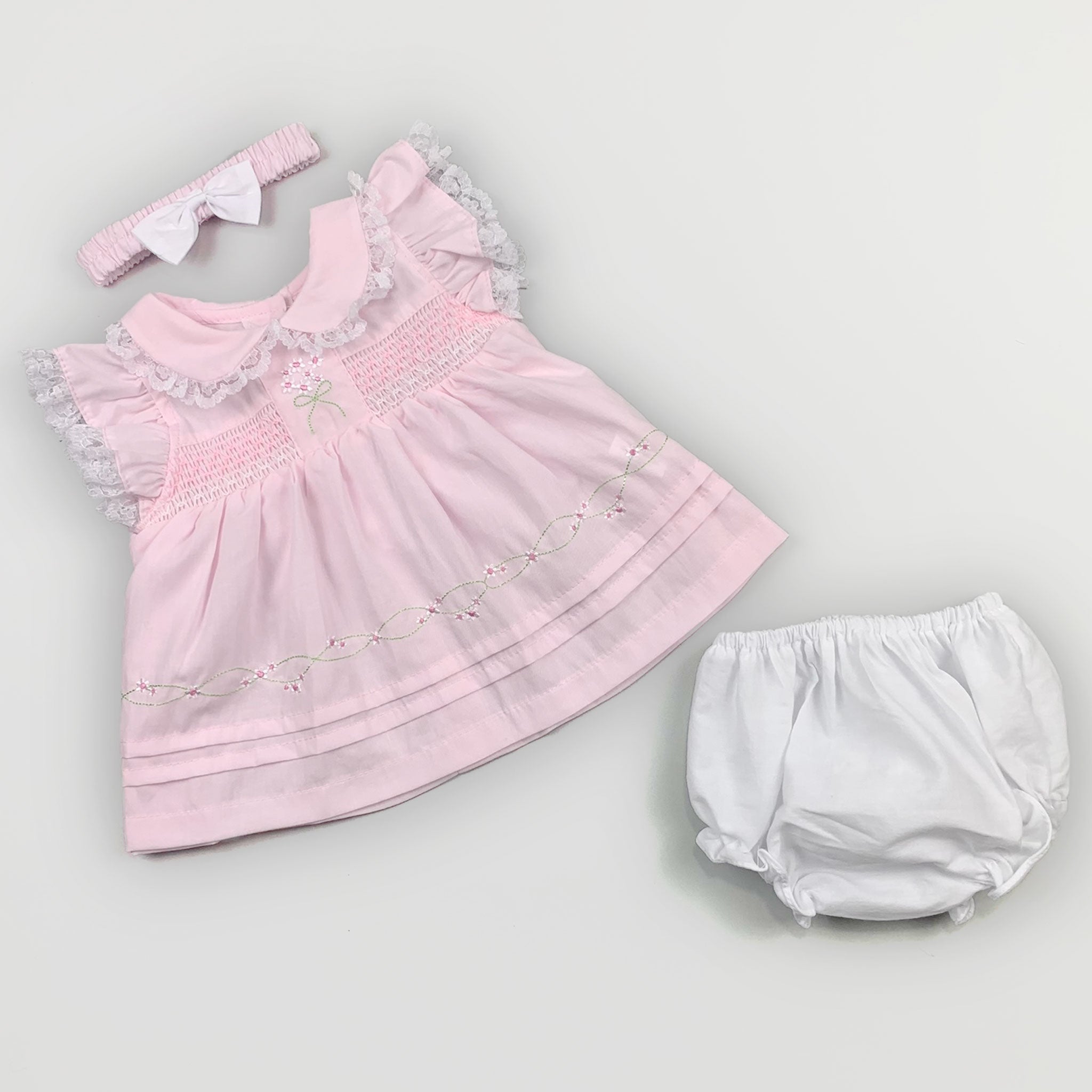 baby girls pink summer dress