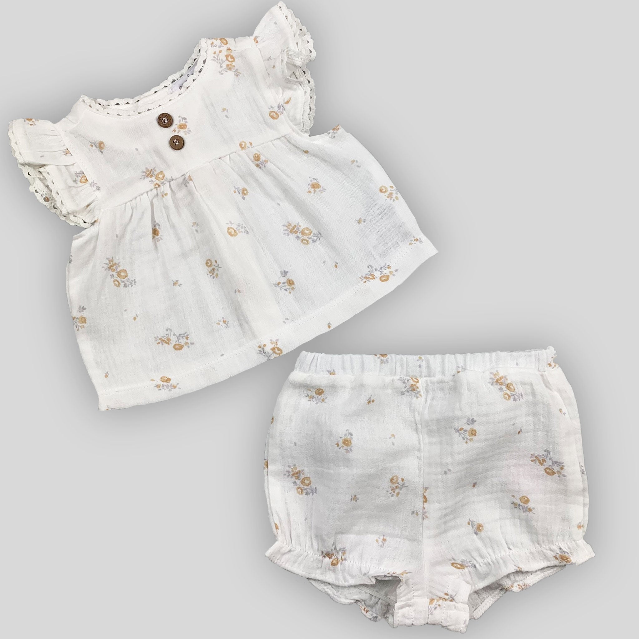 baby girl cotton outfit