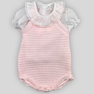 baby girls pink two piece outfit