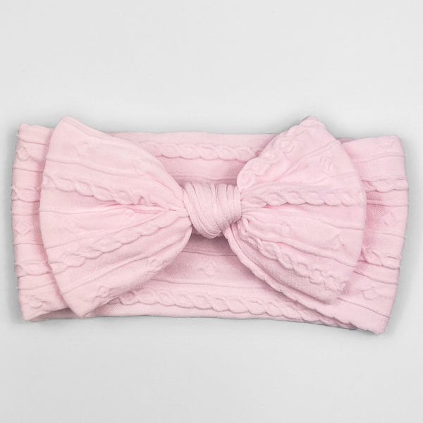 baby girls pink headband