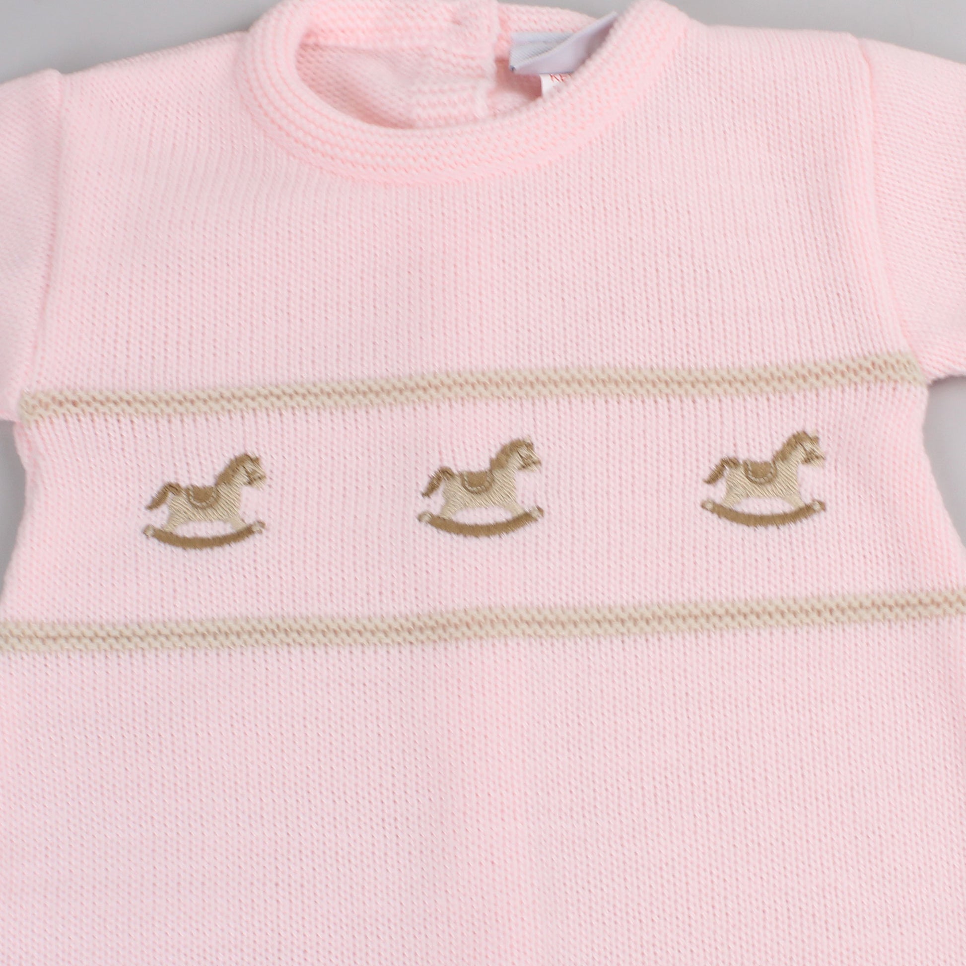baby girls knitted all in one
