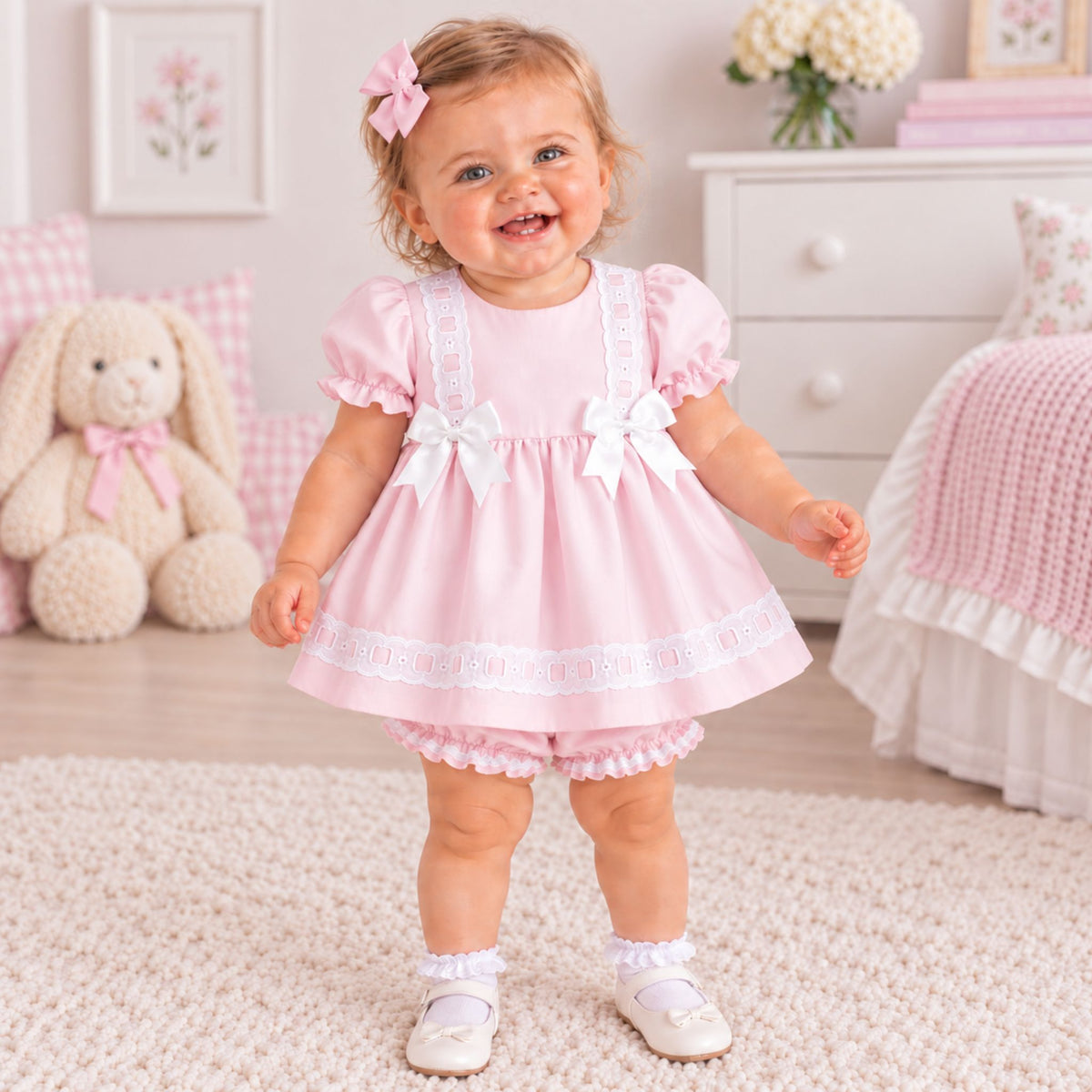 pink baby girl dress 