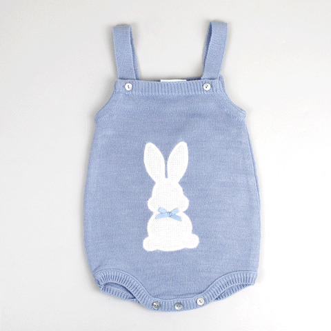 baby boys easter outfit with bunny