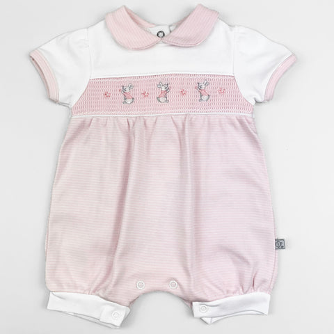 baby girs bunny cotton romper 