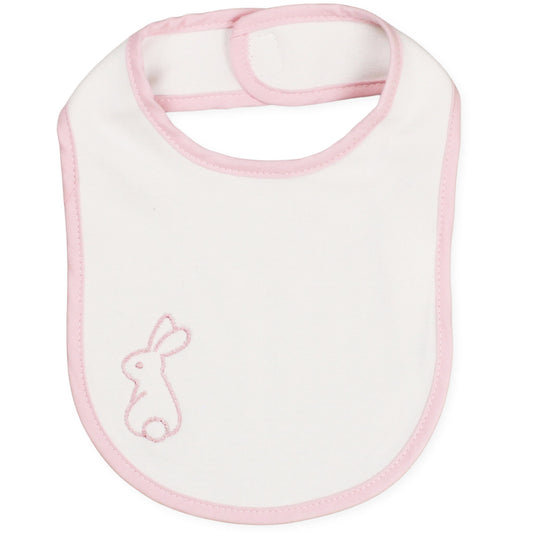 baby girls easter bib