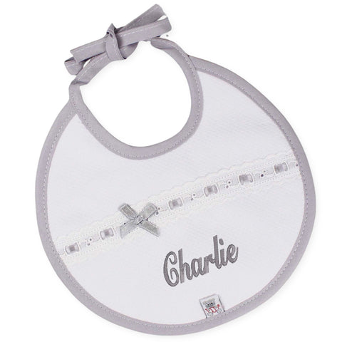 personalised unisex baby bib