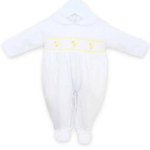 baby unisex chicken sleep suit
