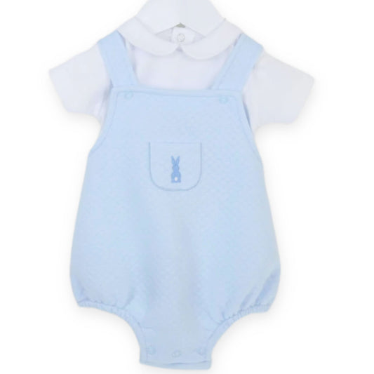 baby boys blue white romper