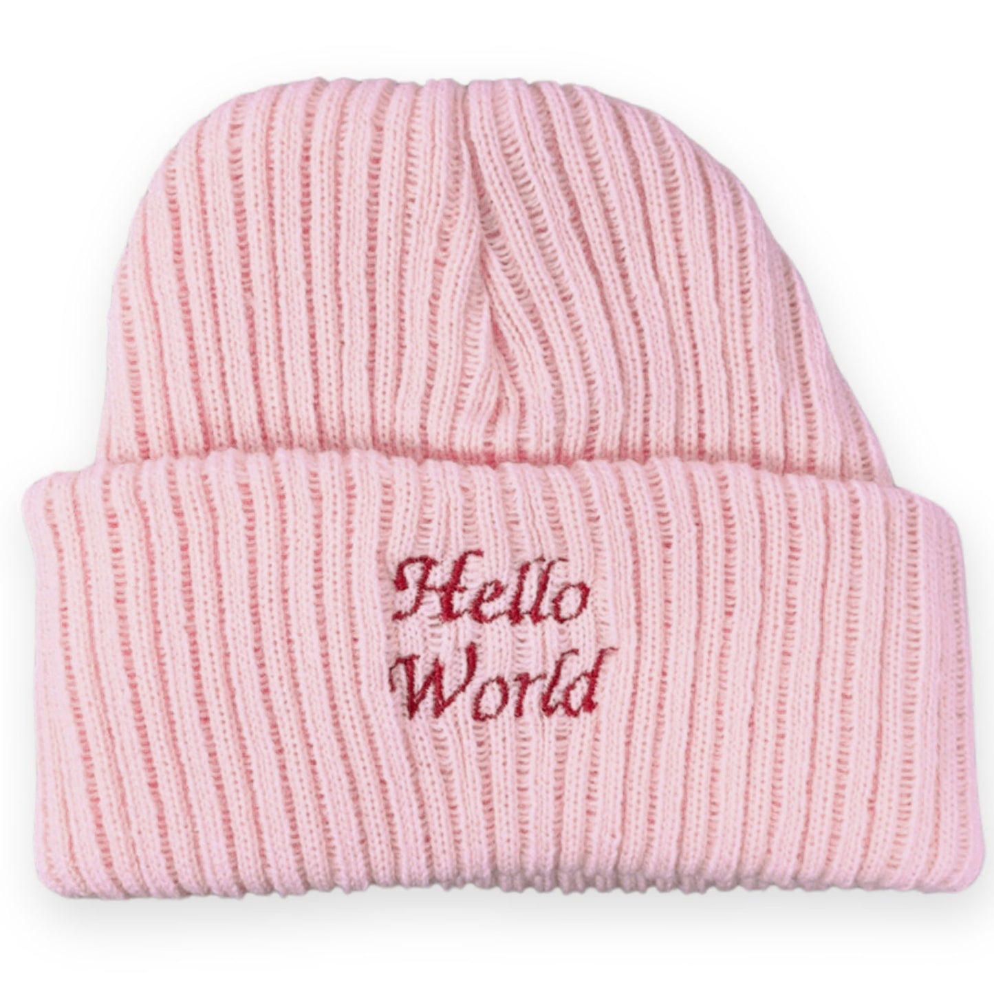 Newborn Beanie - Hello World