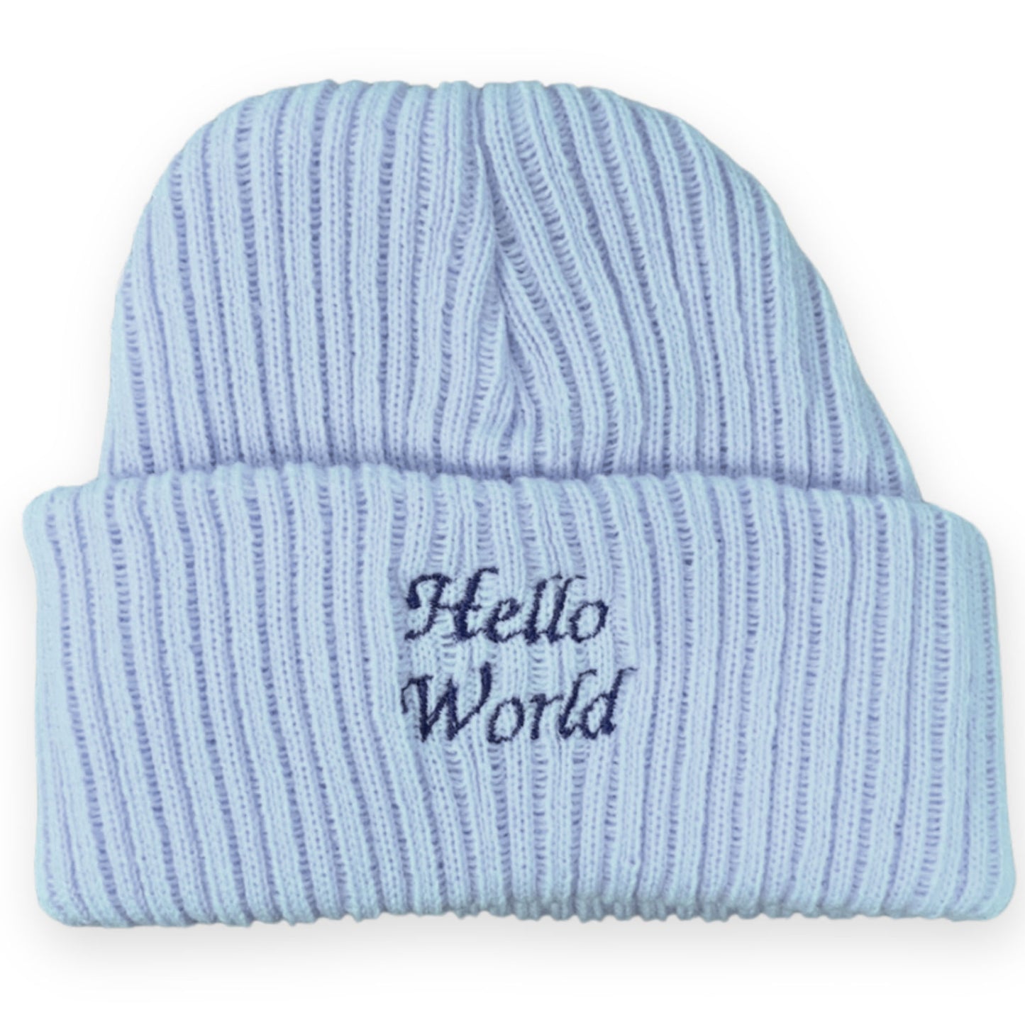 Newborn Beanie - Hello World