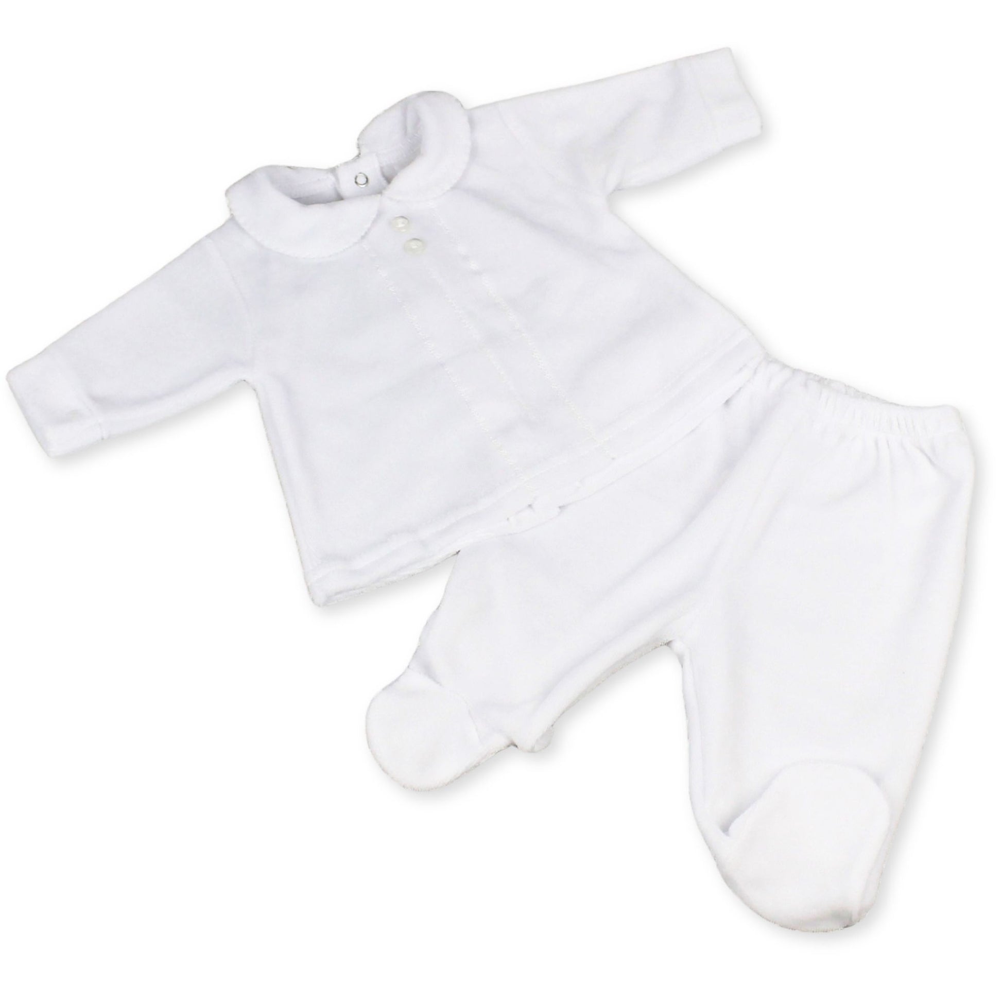 baby white velour by pex