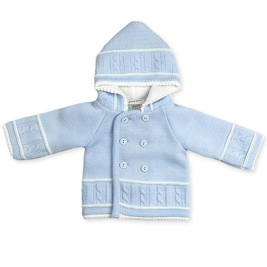 knitted baby boys dandelion jacket
