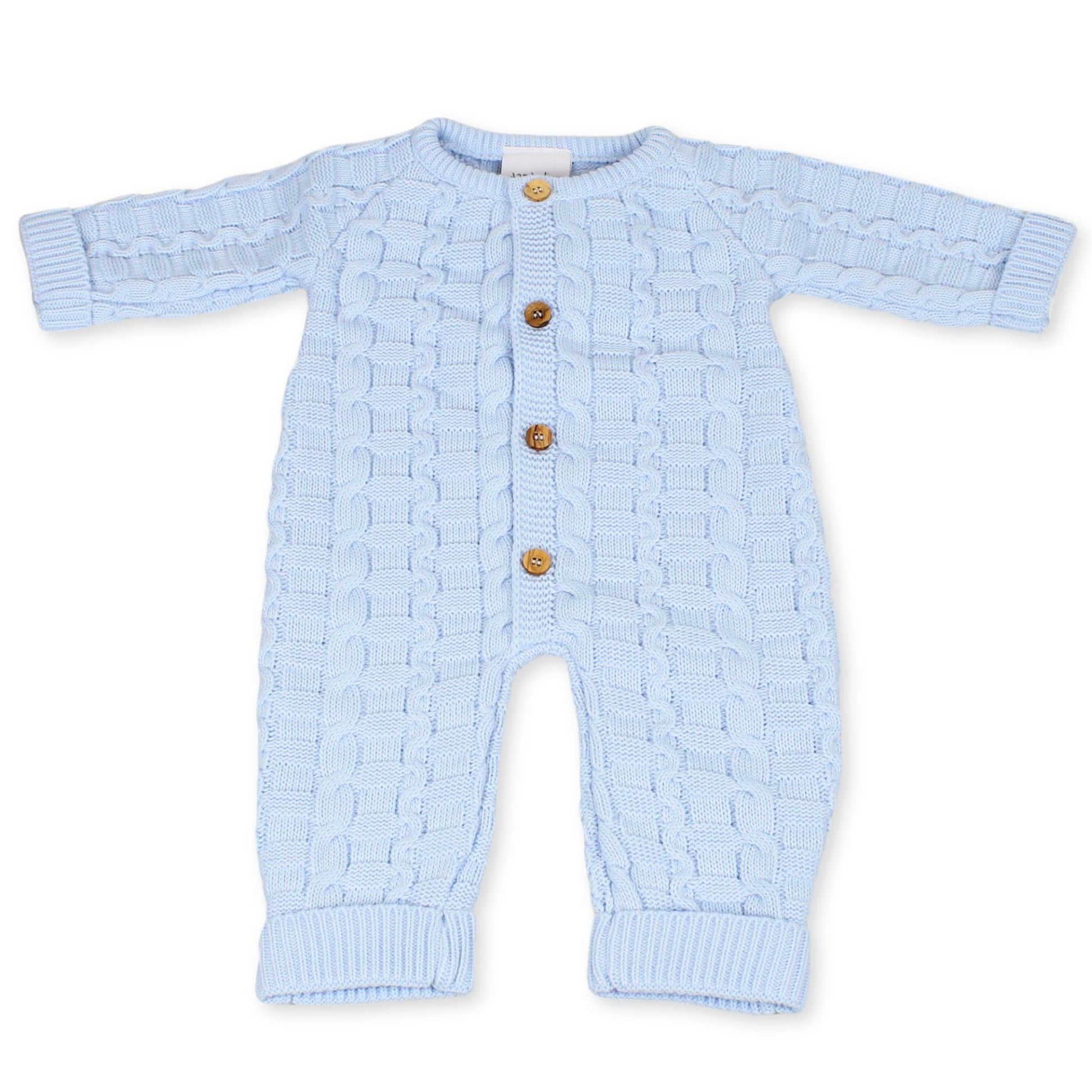 baby boys knitted onesie