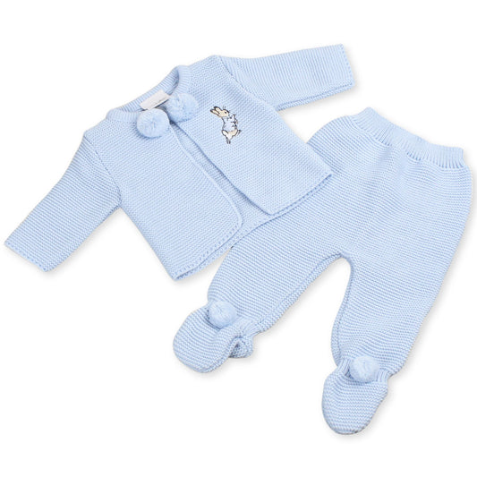 rabbit blue pram suit
