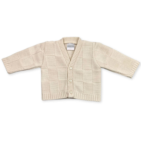 baby boys  beige cardigan
