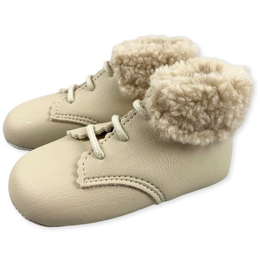 baby girl cream baypod boots baby shoes footwear