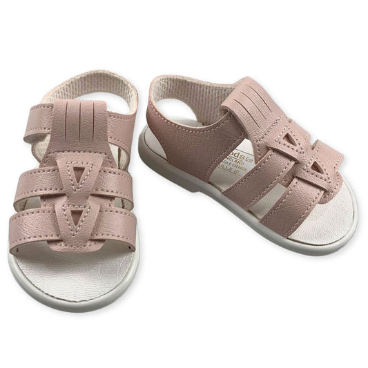 dusky pink baby sandals baypods