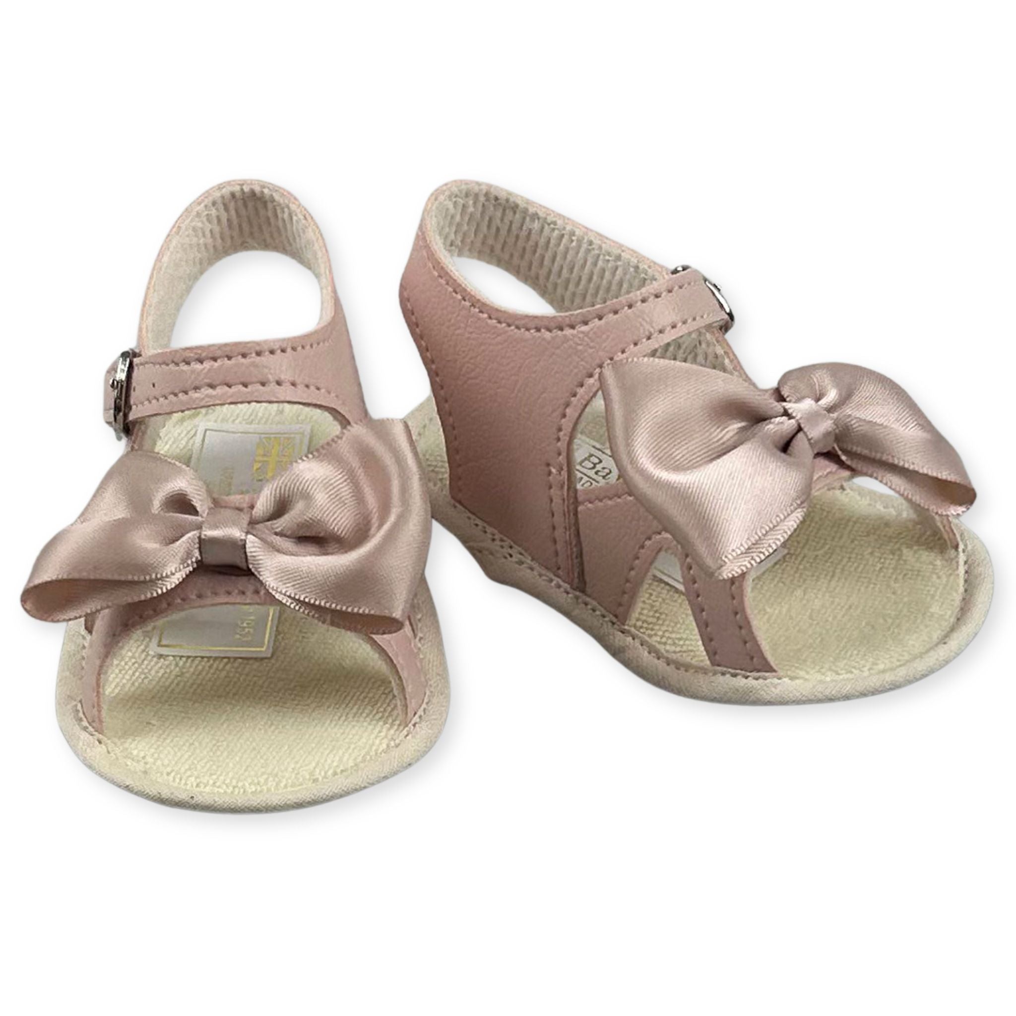 baby girls pink dusky sandals