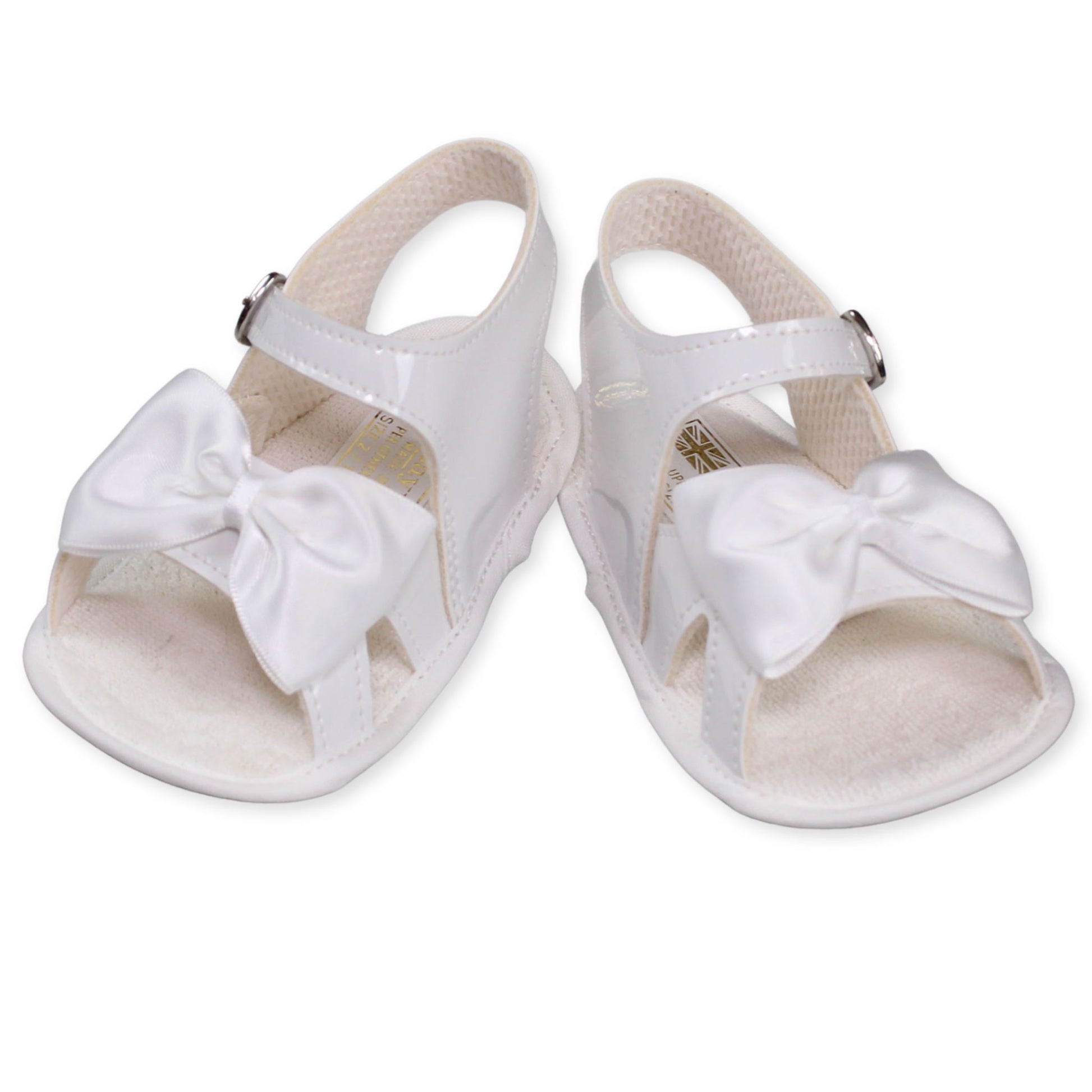 baby girls white sandals