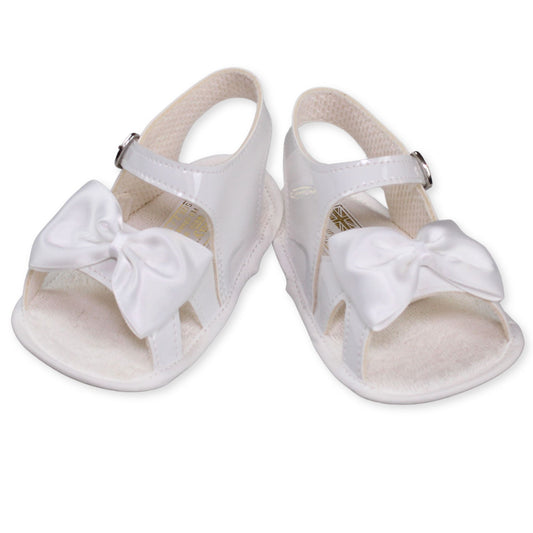 baby girls white sandals