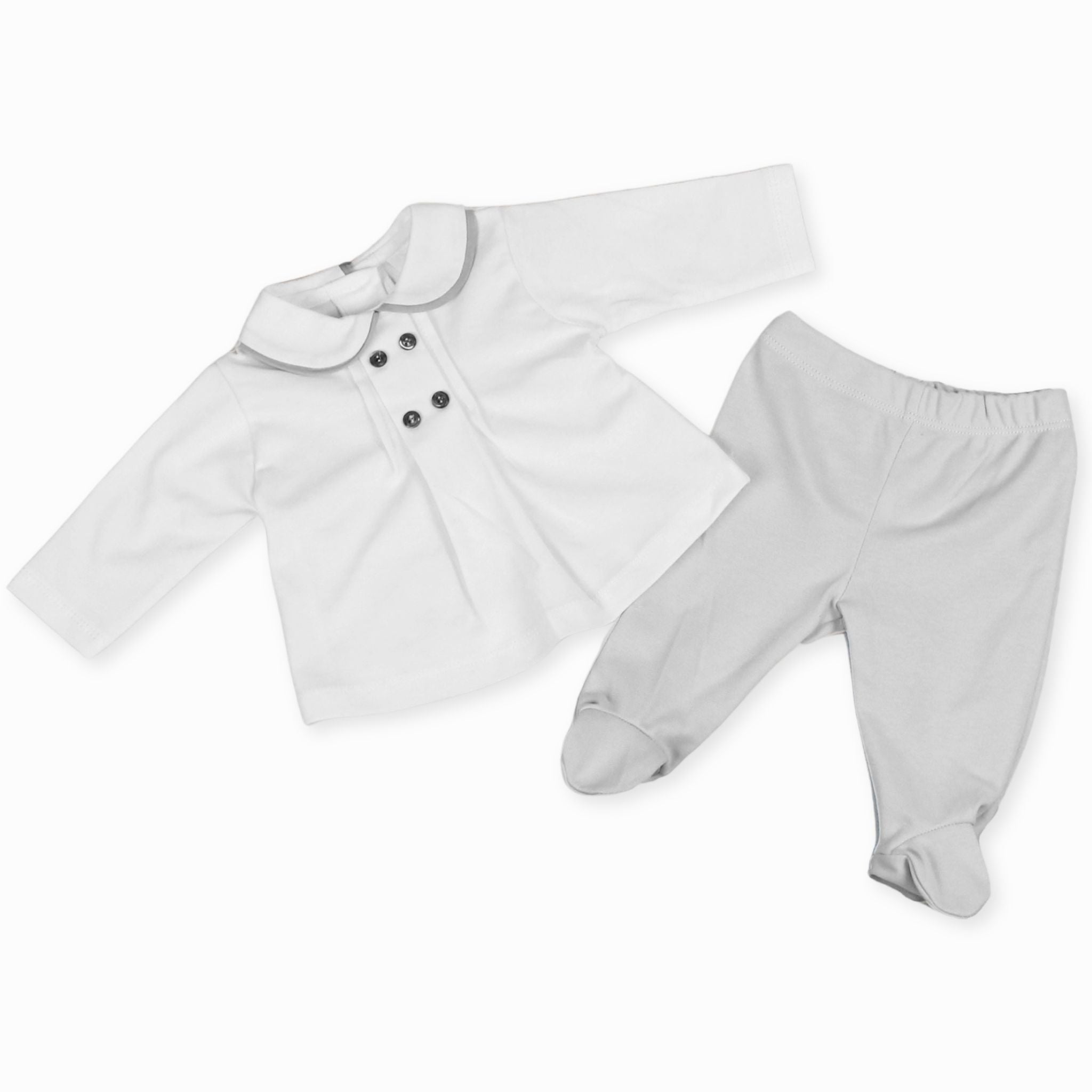 baby boys grey outfit
