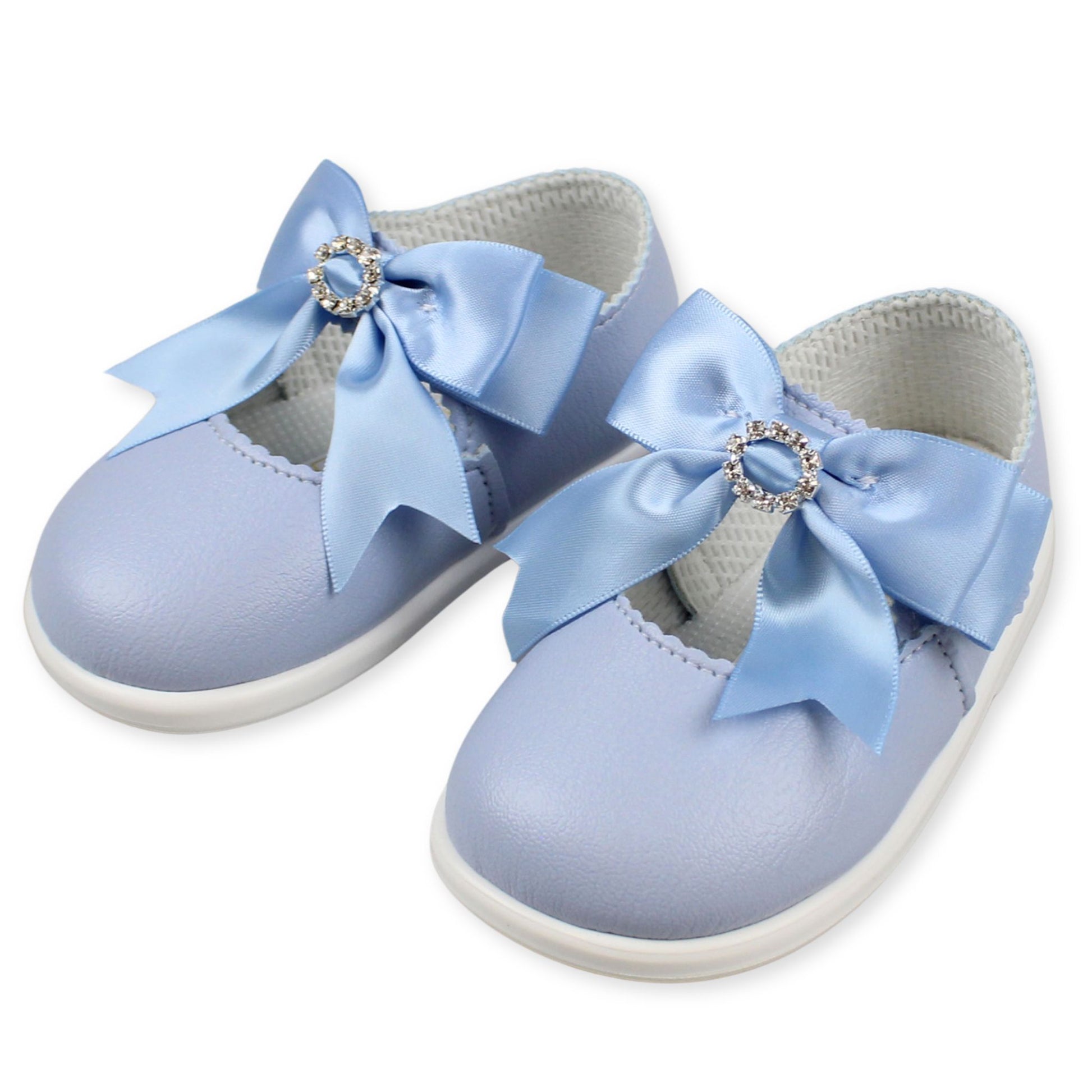 Earlydays Baypods Blue Baby Girl First Walker Shoes – Lullaby Lane