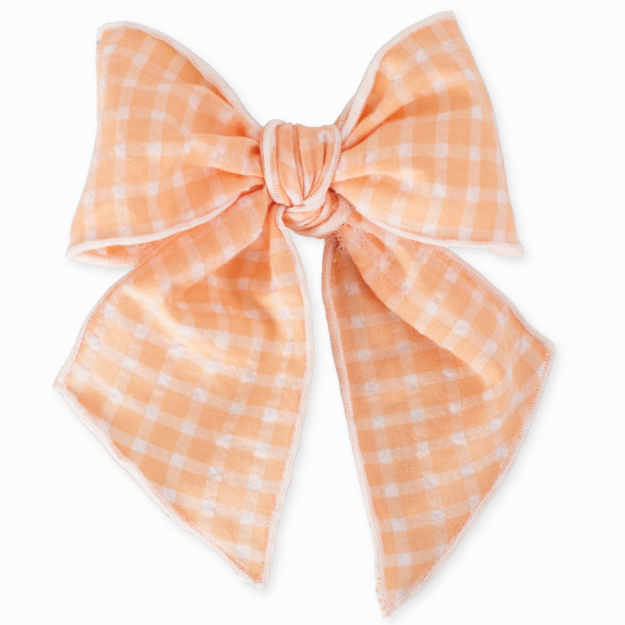 orange pattern headband
