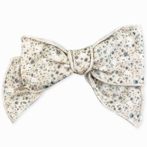 baby girls calamarow hair bow floral pattern