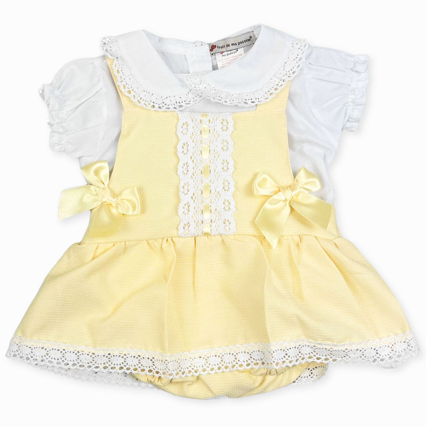 baby girls lemon outfit