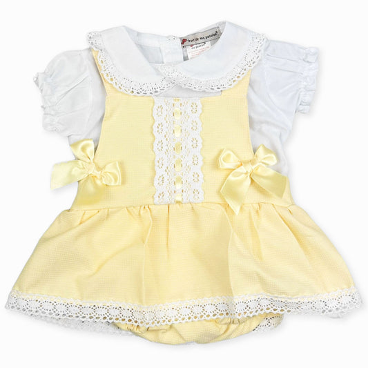 baby girls lemon outfit