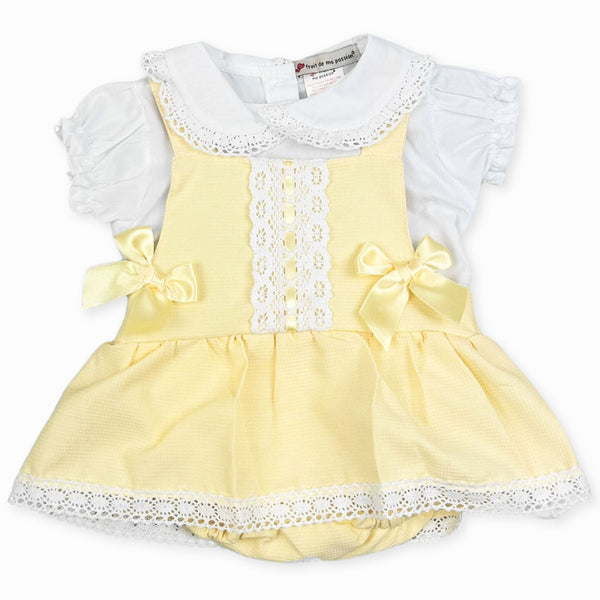 baby girls lemon outfit