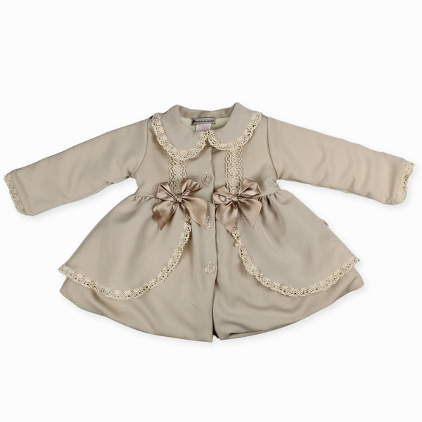 baby girls traditional winter coat