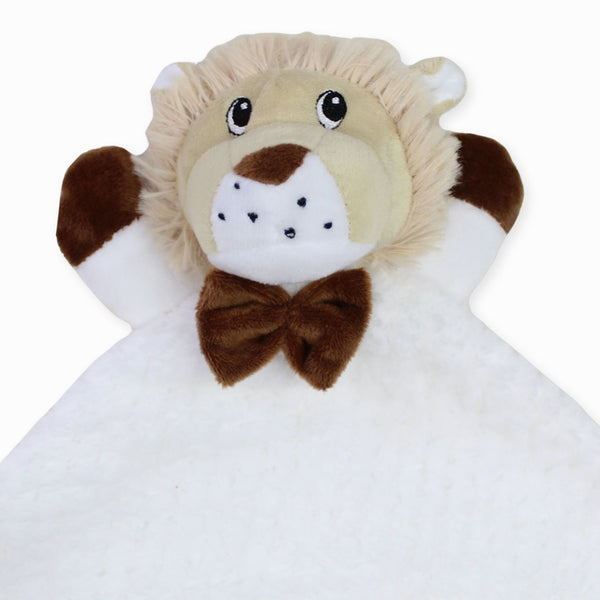 Personalised Baby Comforter - White Lion