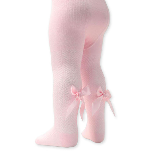 baby girl pink tights